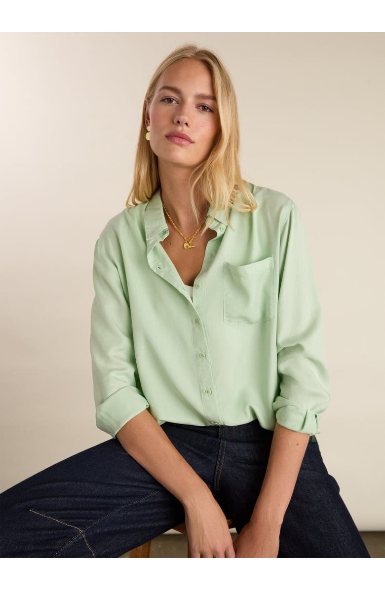 Baukjen Martyna Relaxed Fit Shirt, Alternate, color, Pistachio