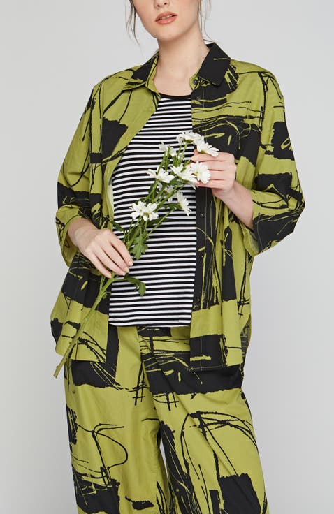 Elowen Printed Poplin Shirt