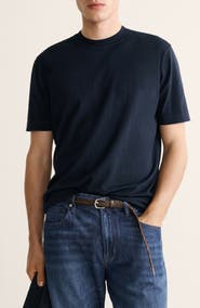 MANGO Cotton & Silk T-Shirt