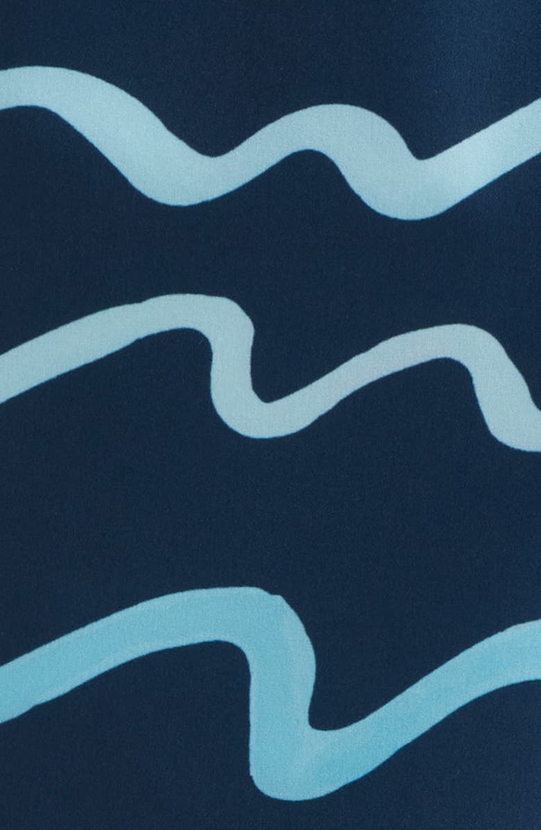 MAVRANS Salt Scene Swim Trunks, Alternate, color, Blue