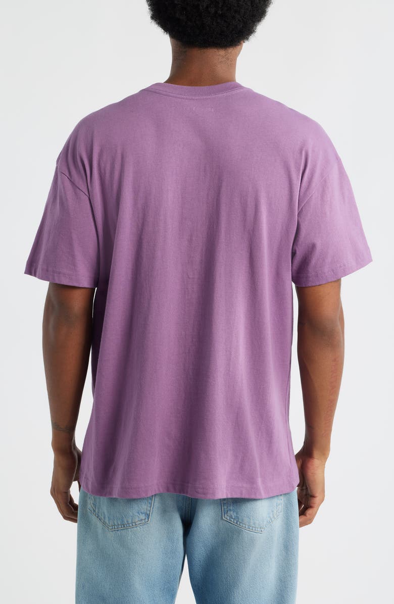The Forecast Agency Face 2 Face Cotton Graphic T-Shirt, Alternate, color, Grape