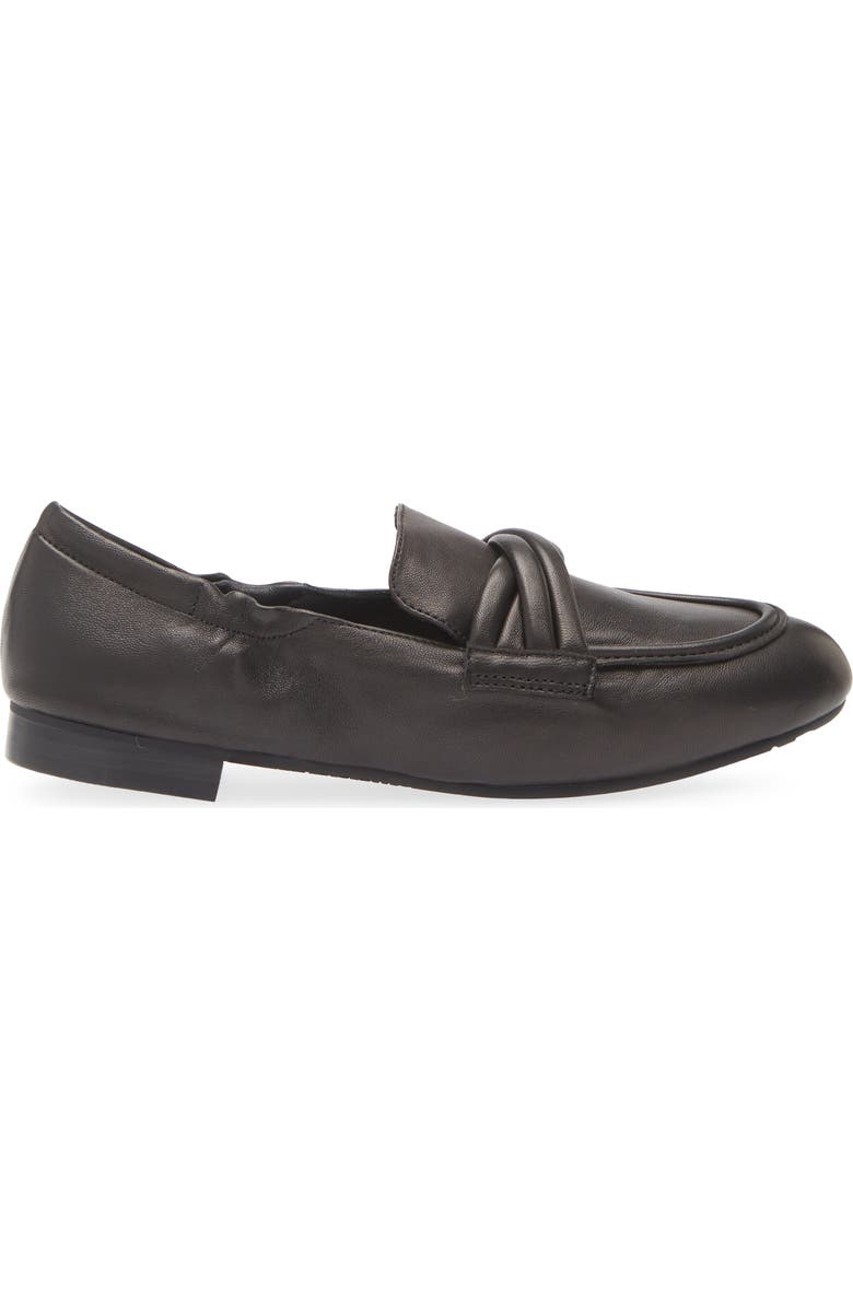 Chocolat Blu Abel Loafer, Alternate, color, Black Leather