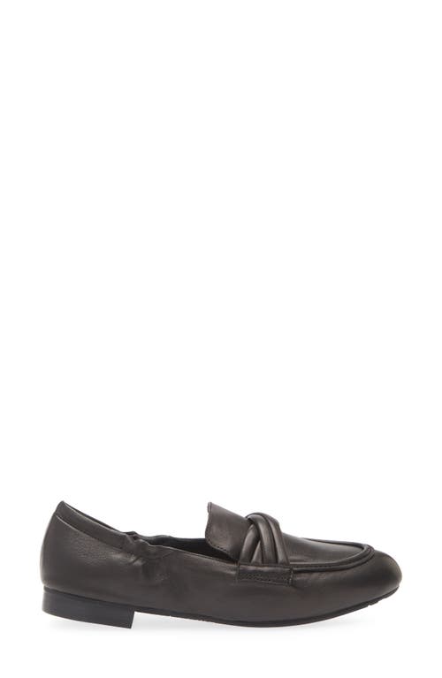 Chocolat Blu Abel Loafer In Black Leather