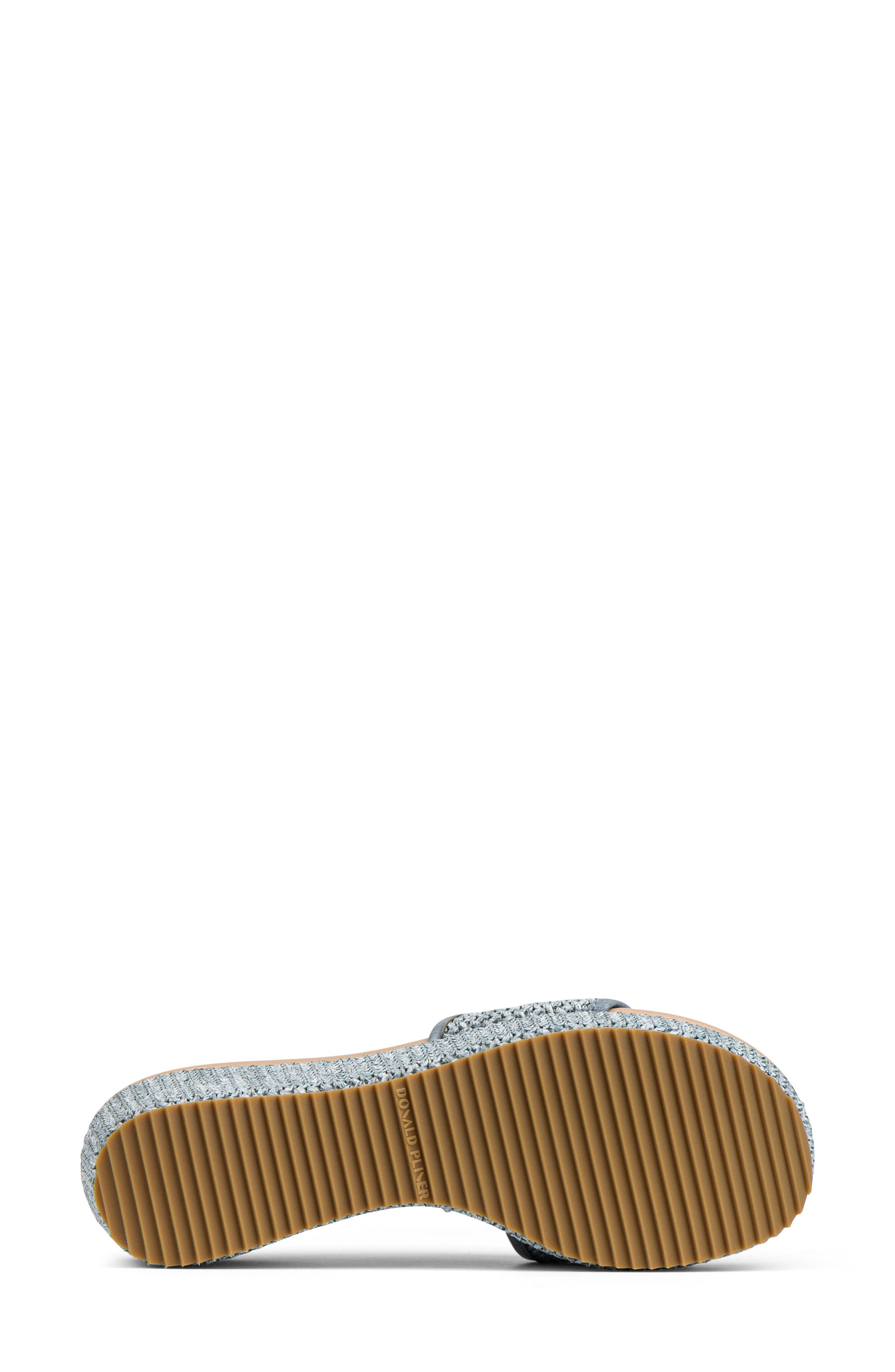 Donald Pliner Silli Platform Wedge Sandal, Alternate, color, Denim