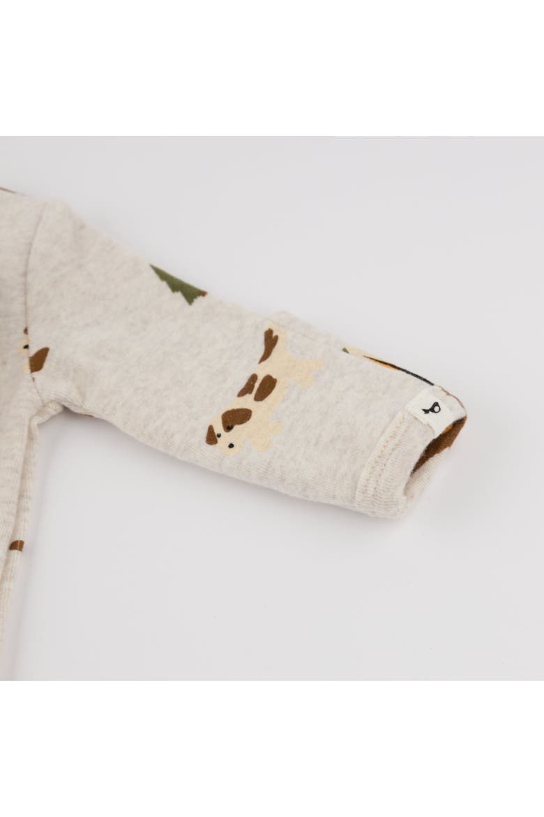 Camping Footie- Infant, Alternate, color, Malt