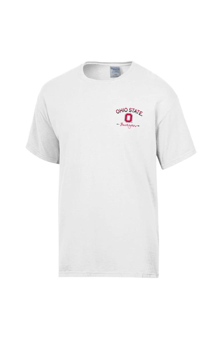 Comfort Wash Men's Comfort Wash White Ohio State Buckeyes Great Outdoors T-Shirt, Alternate, color, 