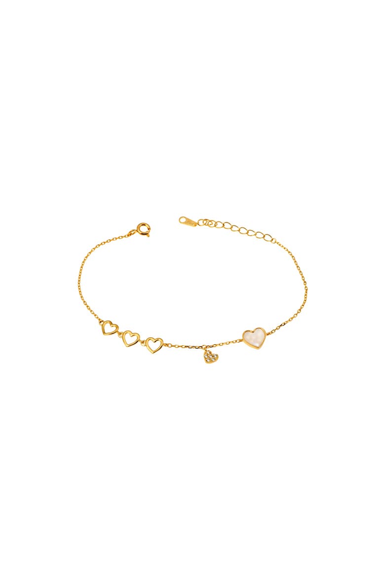 Love Bracelet, Main, color, Silver Gold Plated