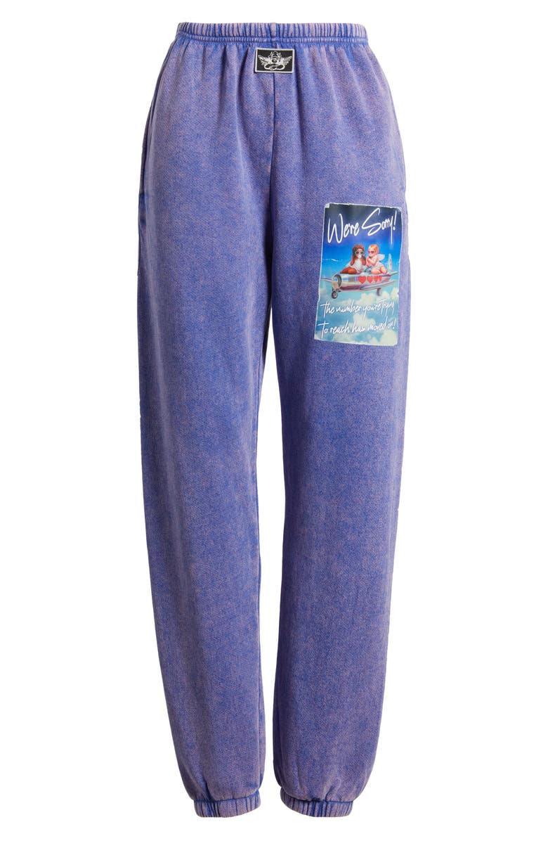 BOYS LIE 1-800 Disconnected Kimmy Graphic Sweatpants, Alternate, color, 