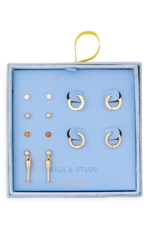 6-Pack Sparkling Wine Assorted Earrings Set