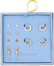 Leith 6-Pack Sparkling Wine Assorted Earrings Set
