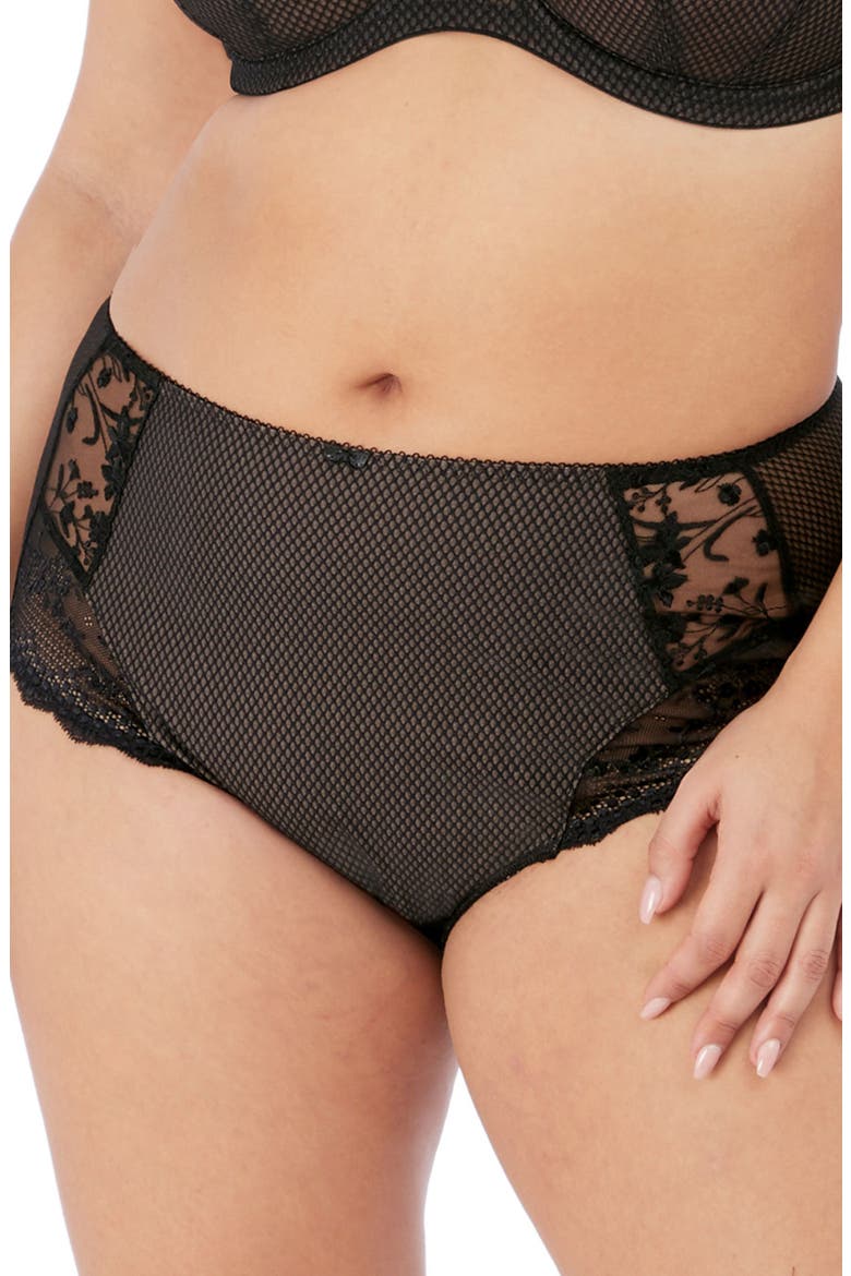Charley Full Figure Briefs, Alternate, color, JET