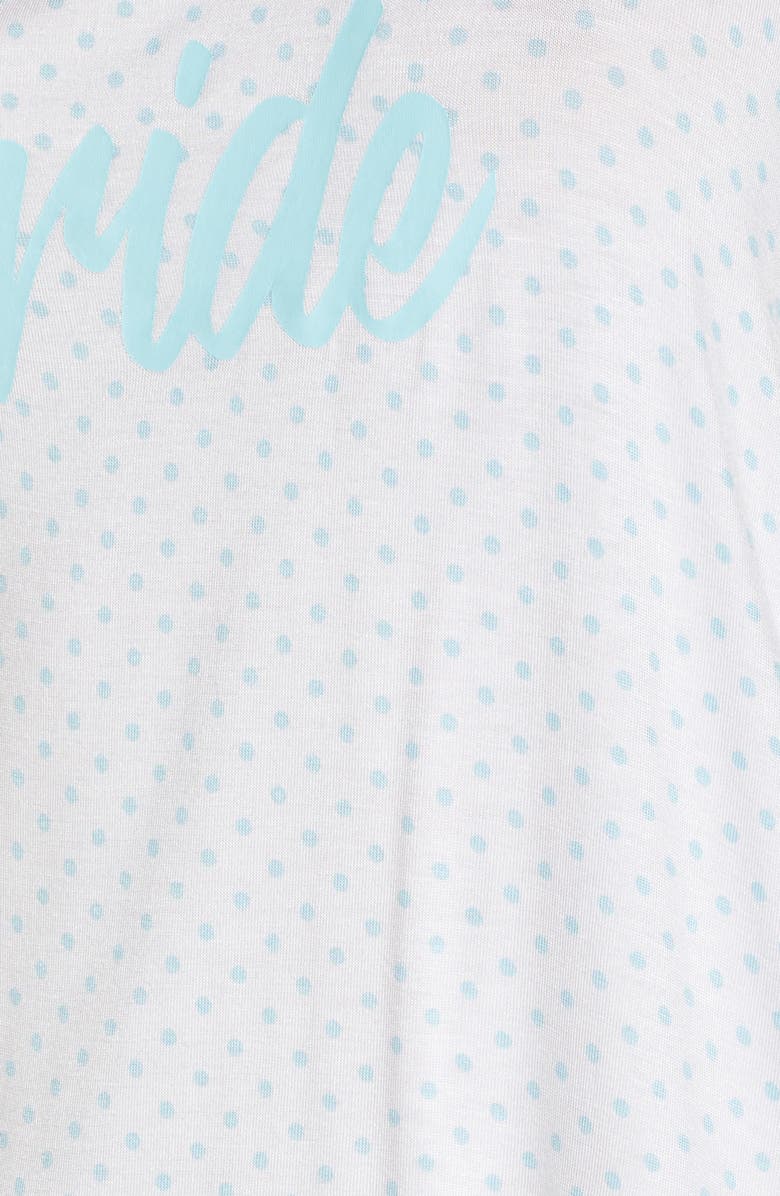 Honeydew Intimates All Amercian Short Pajamas, Alternate, color, White Dot