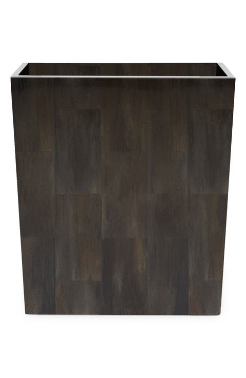 Arles Faux Horn Wastebasket
