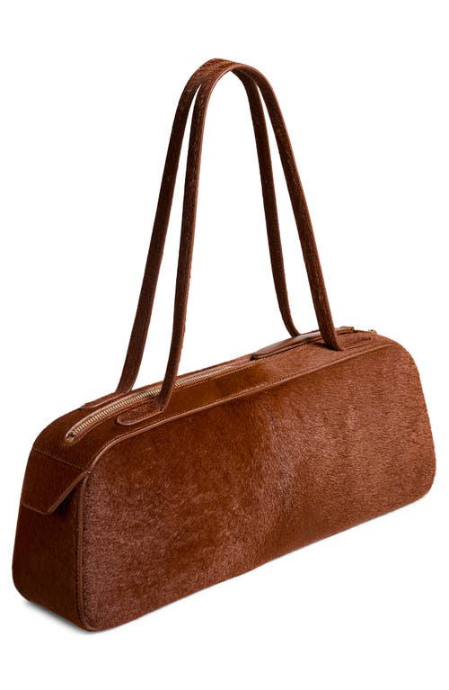 Khaite Simona Genuine Calf Hair Shoulder Bag