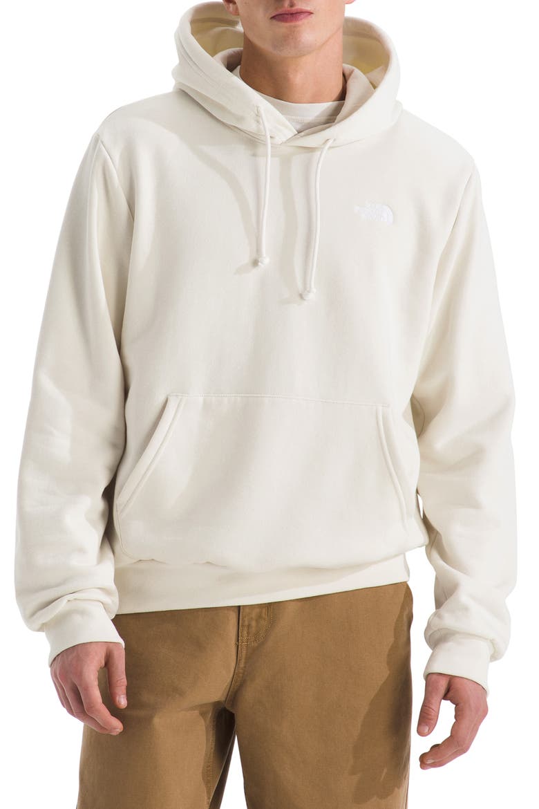 Evolution Simple Dome Hoodie, Main, color, WHITE DUNE