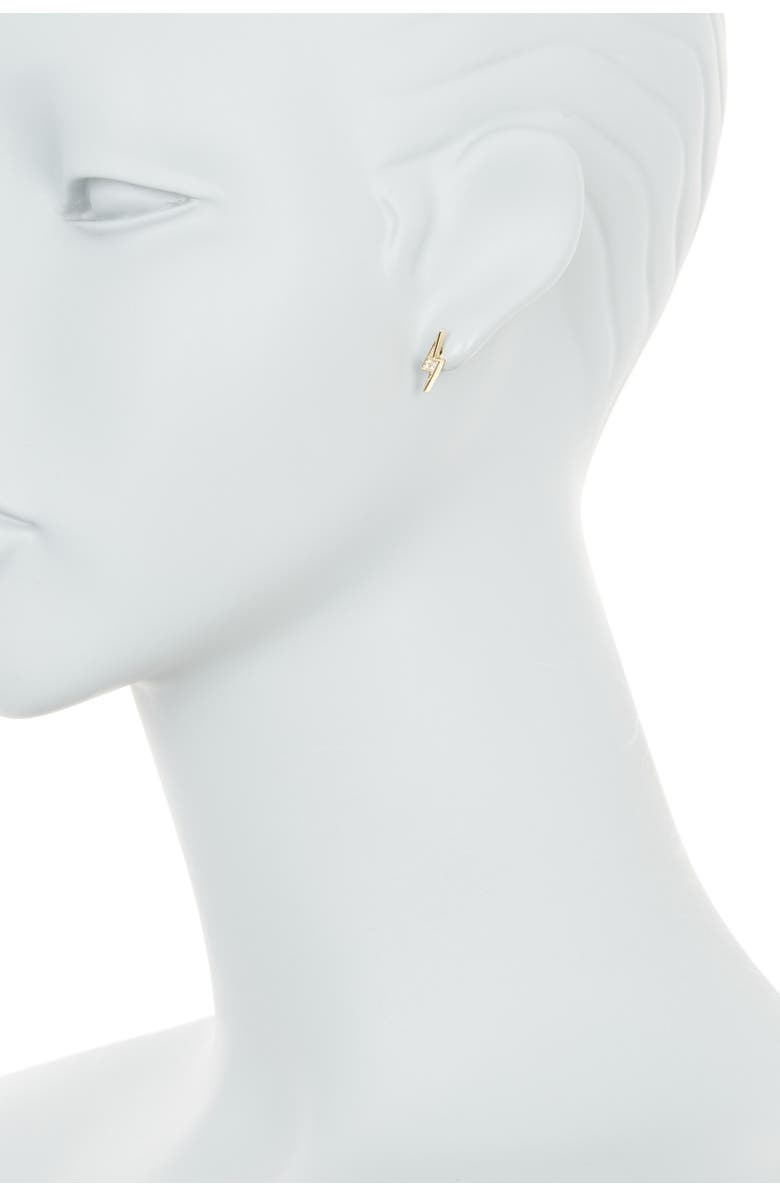 Rebecca Minkoff Mismatched Star & Lightning Bolt Stud Earrings, Alternate, color,