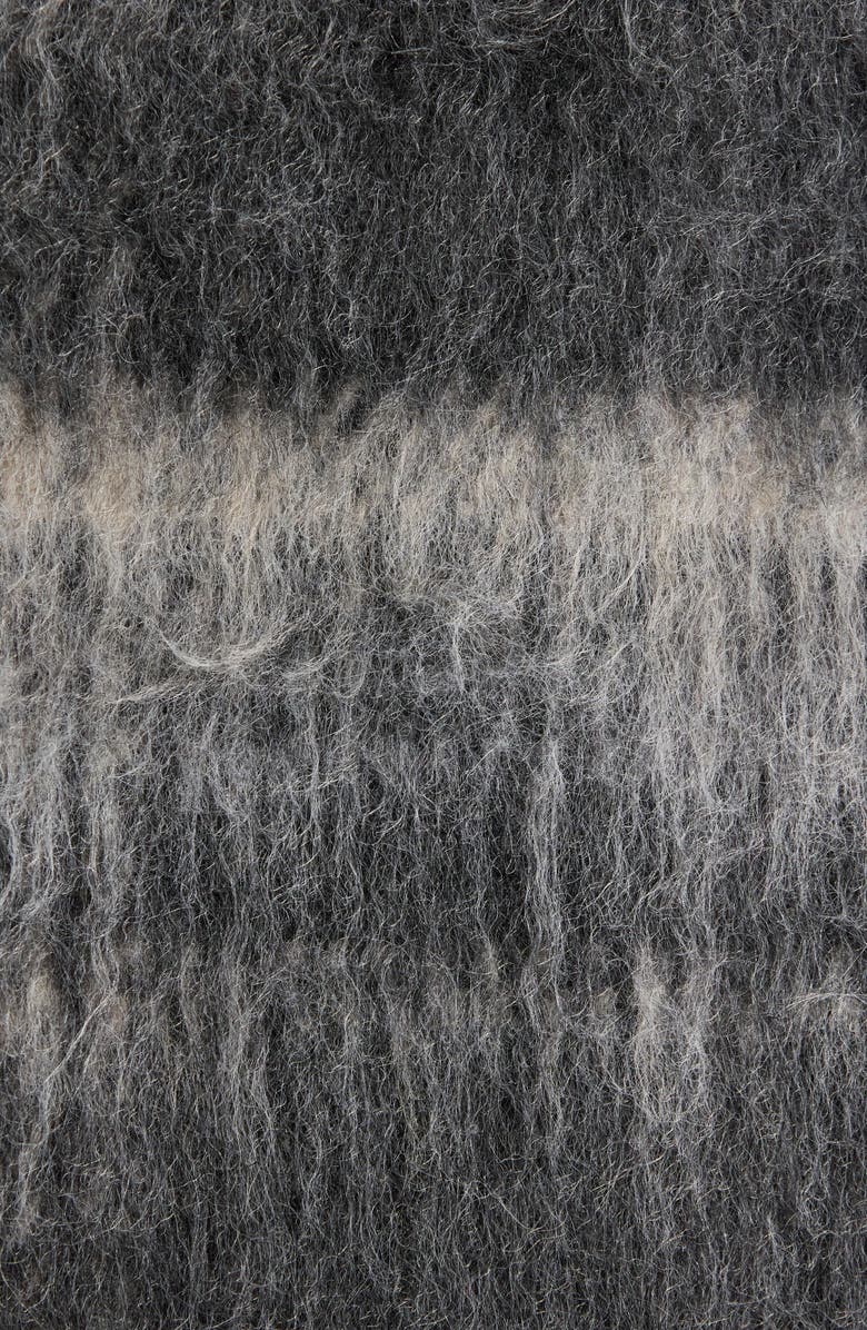 BP. Brushed Plaid Flannel Shirt Jacket, Alternate, color, Black Faded Clark Plaid