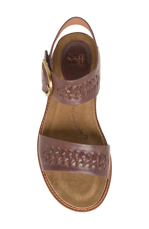 Söfft Bali Ii Sandal In Cocoa Brown