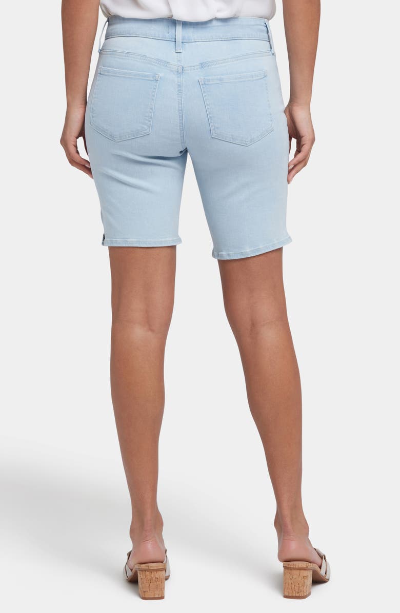 NYDJ Ella Side Slit Denim Shorts, Alternate, color, Clear Waters