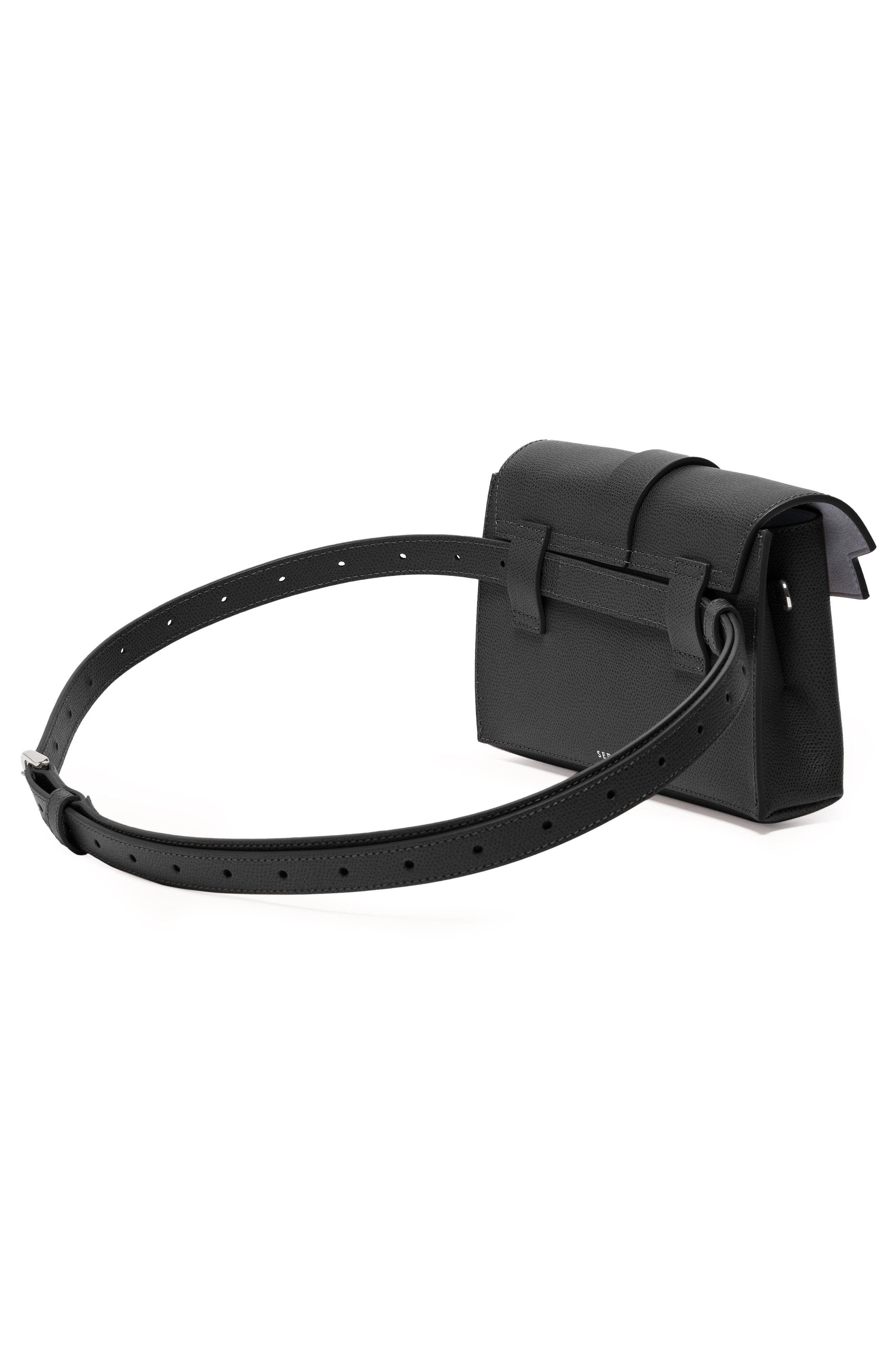 SENREVE Aria Élevée Belt Bag Pebbled Leather 5-Way Convertible Handbag, Alternate, color, 