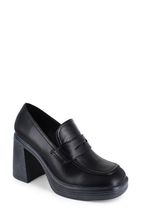Shandra Heeled Loafer (Women)