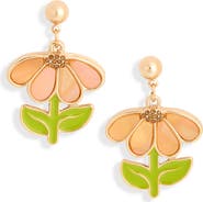 Leith Spring Daisy Drop Earrings