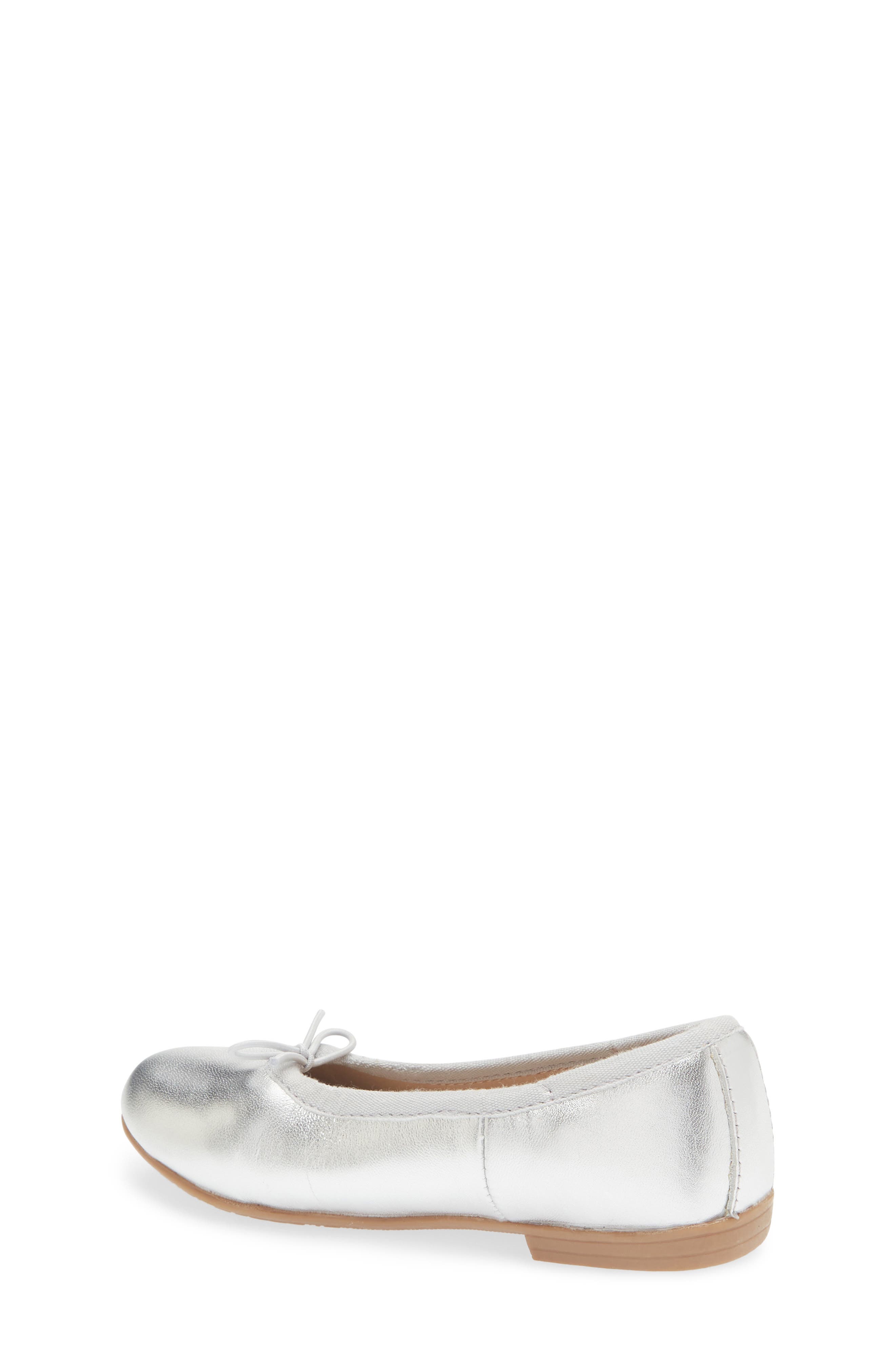 OLD SOLES Kids' Brule Flat, Alternate, color, Silver