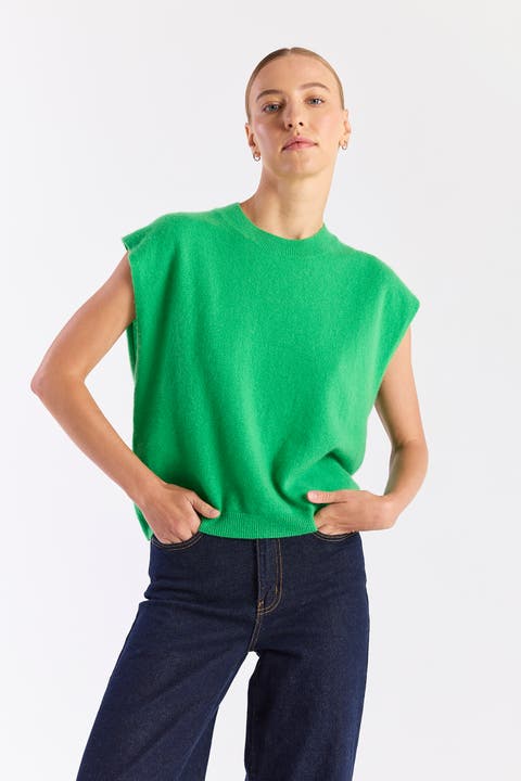 100% Cashmere Tina Tank