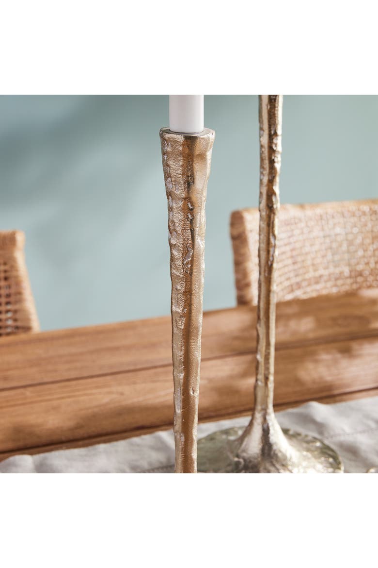Burke Taper Candle Holders Set of 3, Alternate, color, Gold