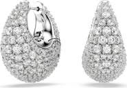Swarovski Sublima Crystal Hoop Earrings