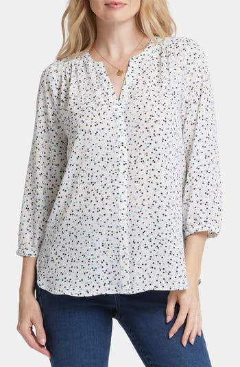NYDJ Pintuck Blouse | Nordstrom