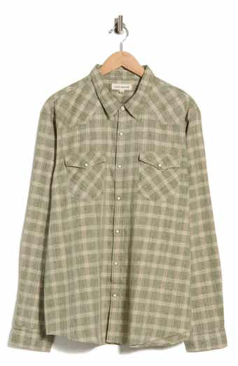 Long Sleeve Plaid Western Shirt
