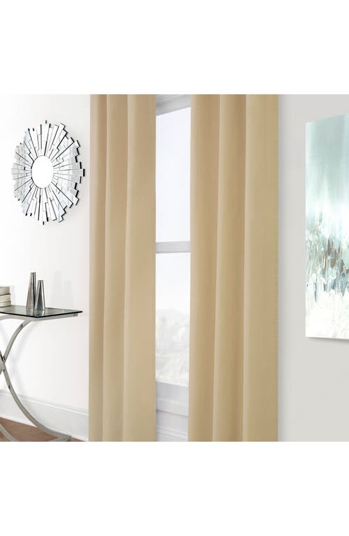 Outdoor Decor By Commonwealth Set Of 2 Cotton Curtain Panels In Brown