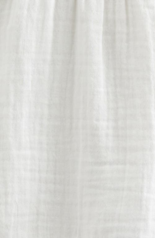Nordstrom Flutter Sleeve Cotton Gauze Top & Shorts Set In Multi