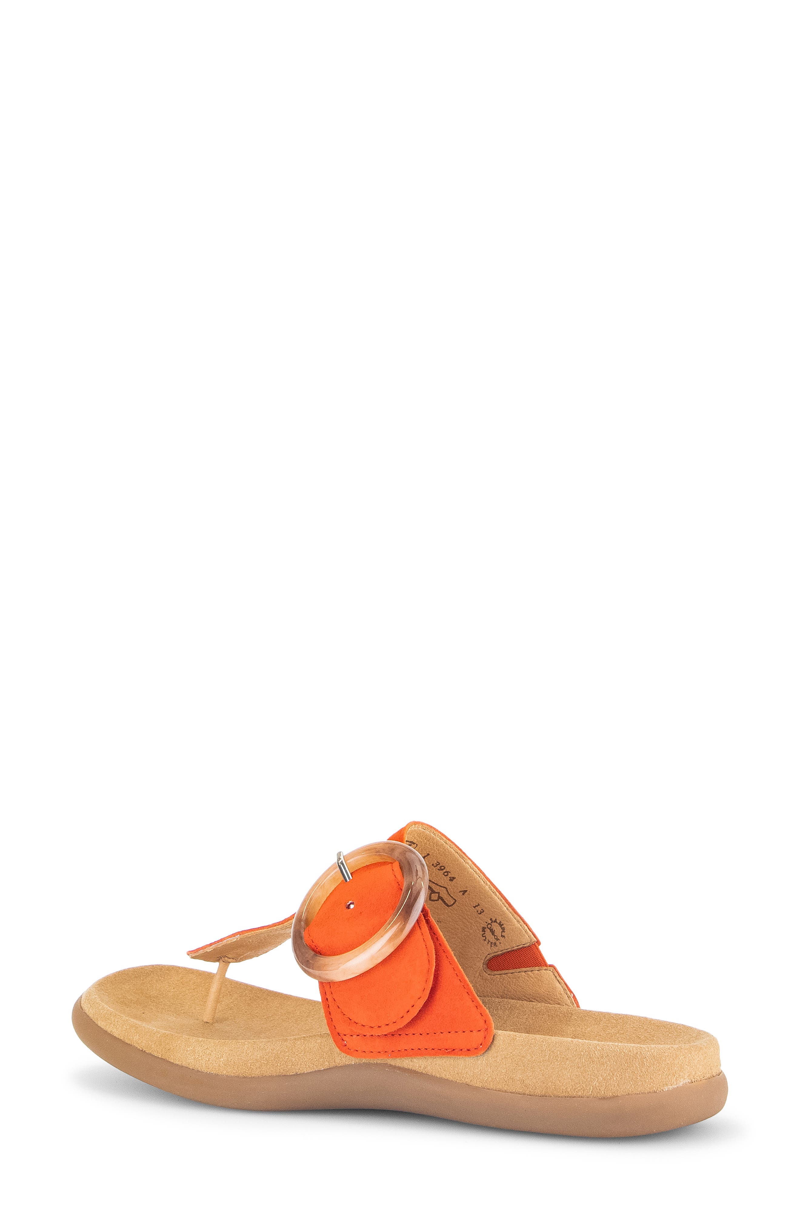 Gabor Flip Flop, Alternate, color, Pumpkin