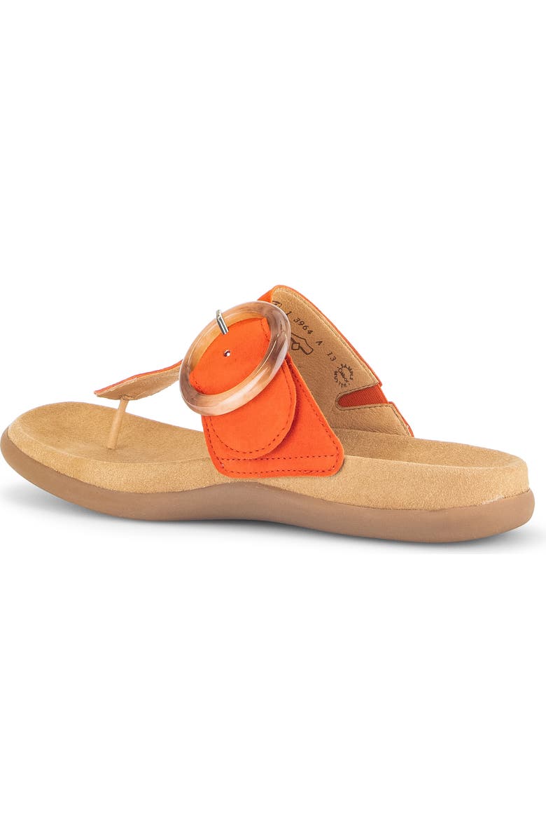 Gabor Flip Flop, Alternate, color, Pumpkin