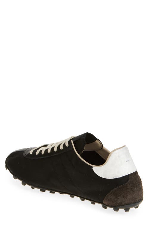 Maison Margiela Sprinters Low-top Sneakers In Black/white/anthracite