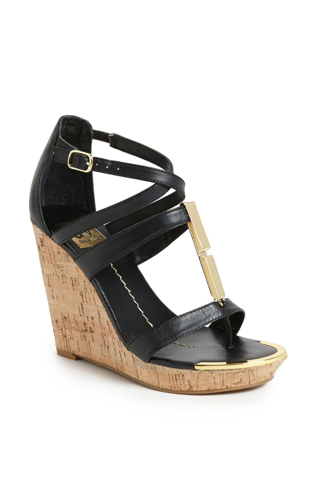 DV by Dolce Vita 'Tabby' Sandal, Main, color, BLACK