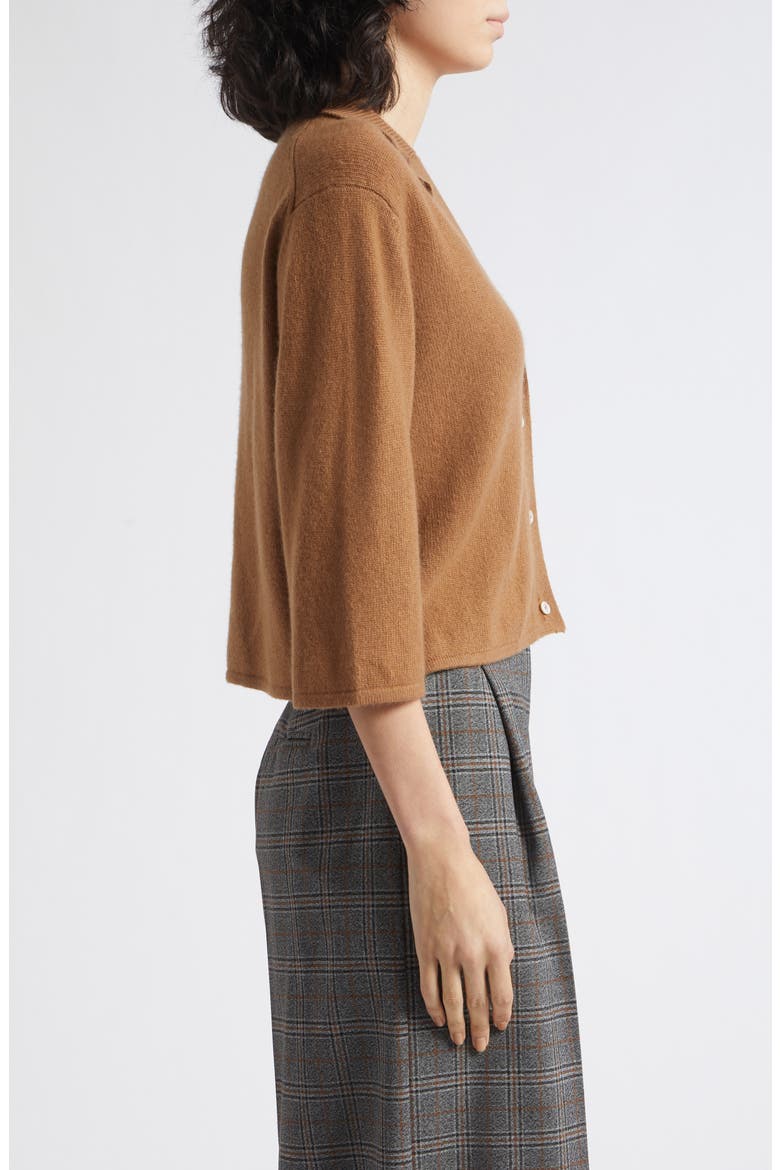 Wool & Cashmere Cardigan, Alternate, color, CAMEL