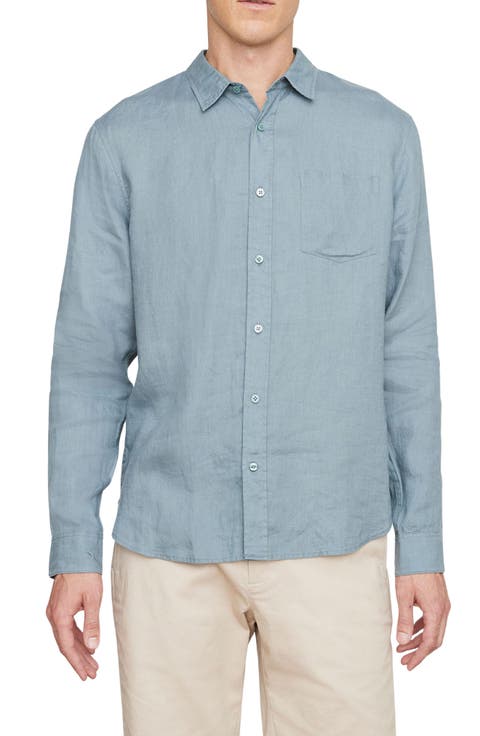 Linen Button-Up Shirt