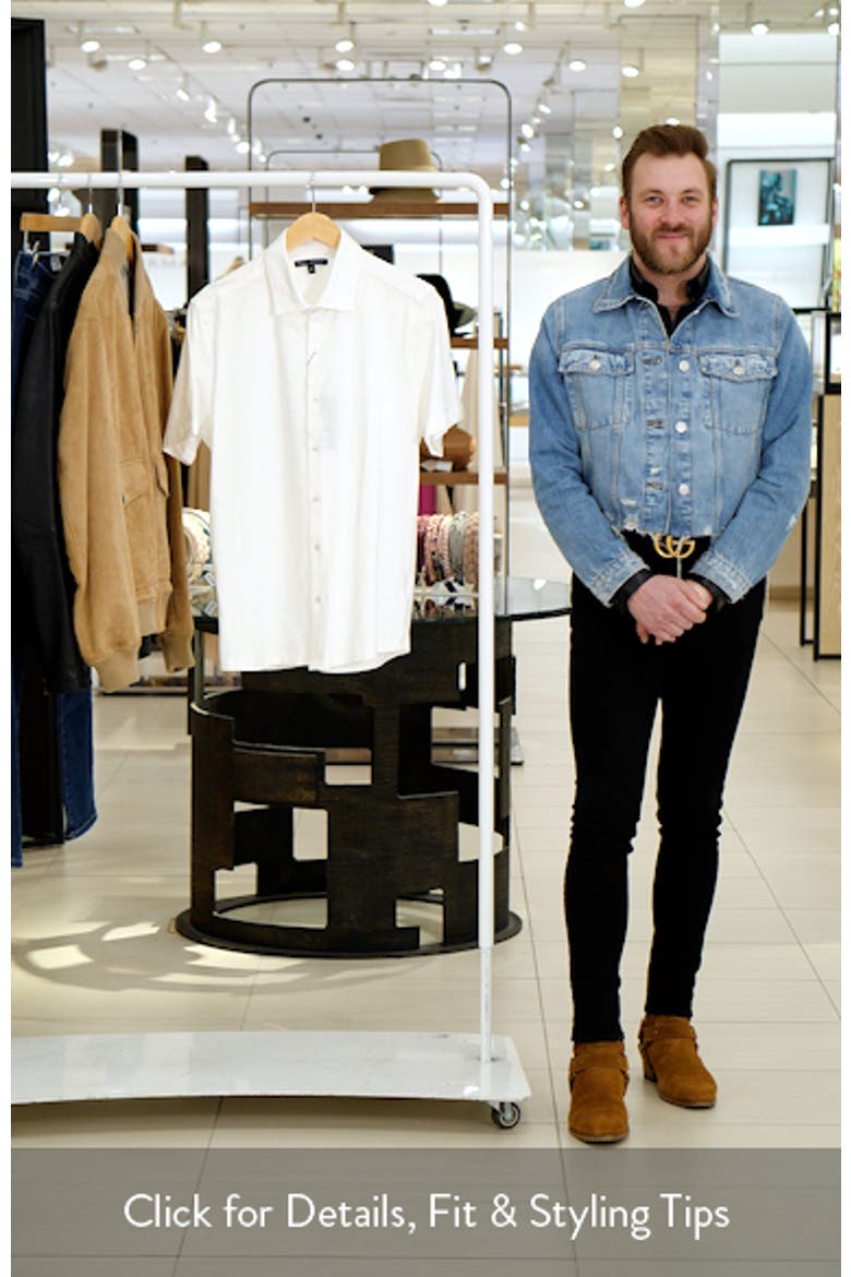Kimberton Short Sleeve Knit Button-Up Shirt video