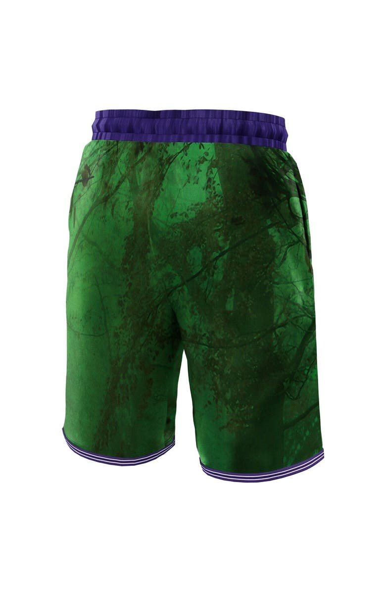 NBA X KIDSUPER Unisex NBA & KidSuper Studios by Fanatics Green Milwaukee Bucks Hometown Shorts, Alternate, color, Green