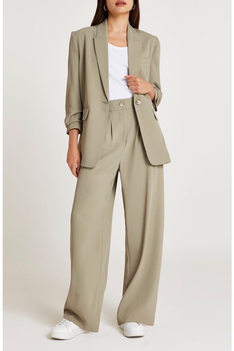 Oversize Blazer, Alternate, color, GREEN
