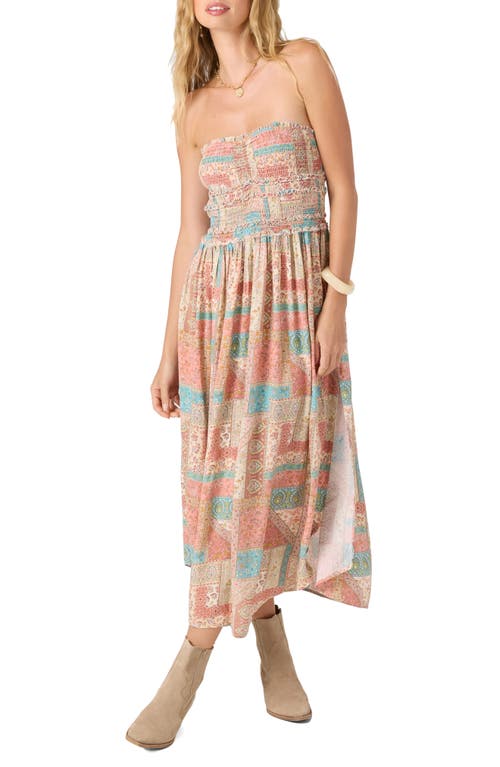 O'neill Devyn Cabella Strapless Sundress In Multi