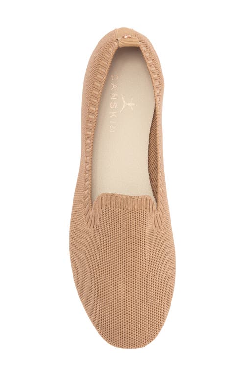 Danskin Dream Knit Flat In Camel