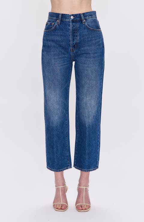 Cassie High Waist Crop Jeans