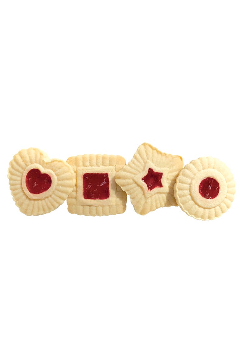Plunger Style Thumbprint and Linzer Cookie Cutters, 4 Piece Set, Alternate, color, Multicolor