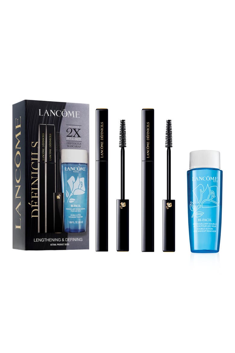 Définicils Mascara & Bi-Facil Eye Makeup Remover 3-Piece Gift Set $82 Value, Main, color, BLACK