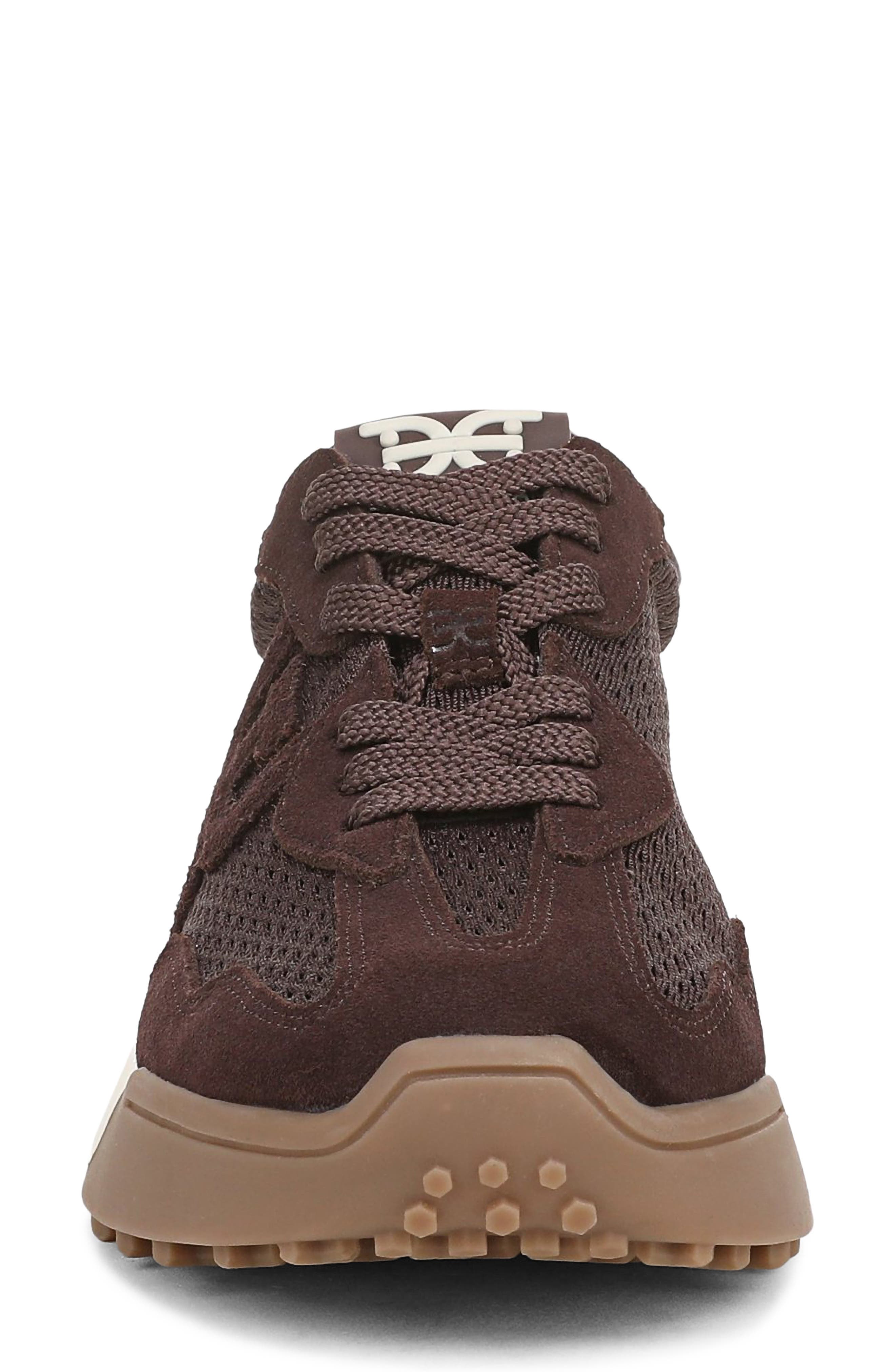 Langley Mesh Sneaker, Alternate, color, CAFE NOIR