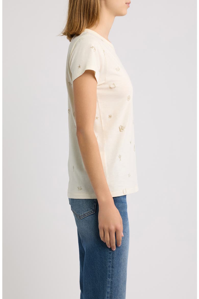 Rodeo Graphic T-Shirt, Alternate, color, TURTLE DOVE MULTI